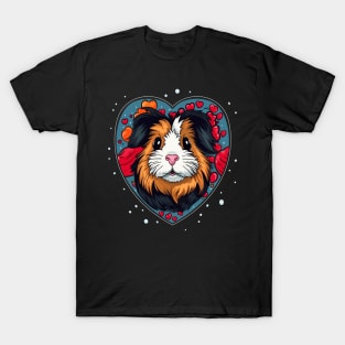 Guinea Pig Valentine Day T-Shirt